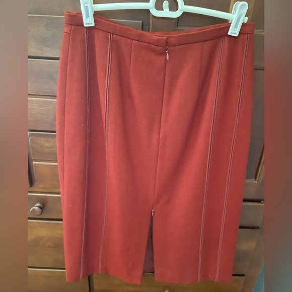 Harve Bernard Wool Skirt - Picture 2 of 3